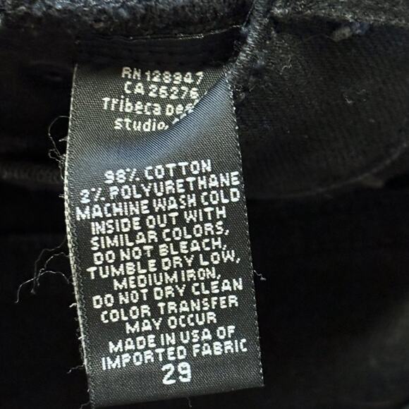 Nili Lotan Elegant Black Wide Leg Jeans - Picture 9 of 12